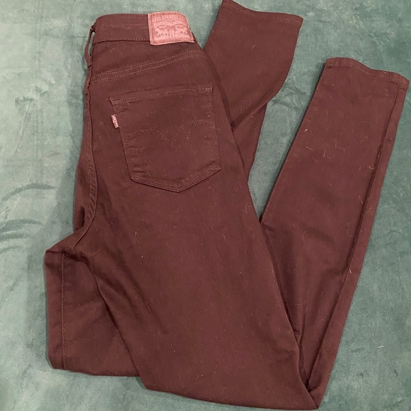 Black Levi’s waterless 721 high rise skinny in EUC! - Picture 2 of 3